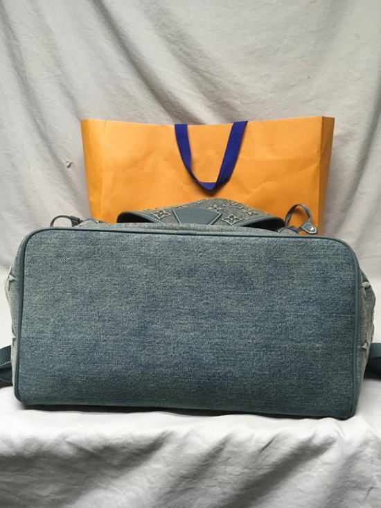 LOUIS VUITTON MONTSOURIS DENIM BACKPACK main image 7
